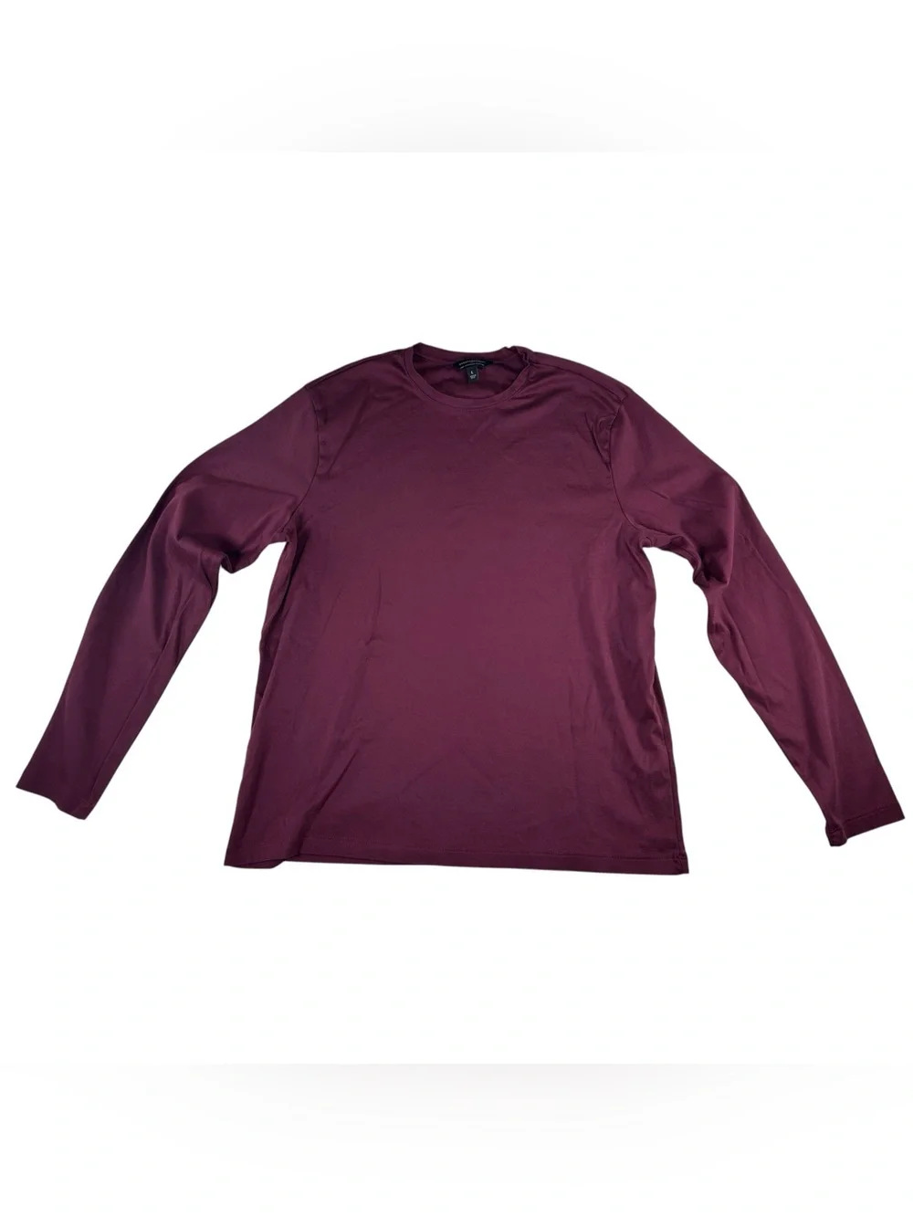 Banana Republic Men's Luxe Touch Performance Long-Sleeve Crew Minimalist Classic